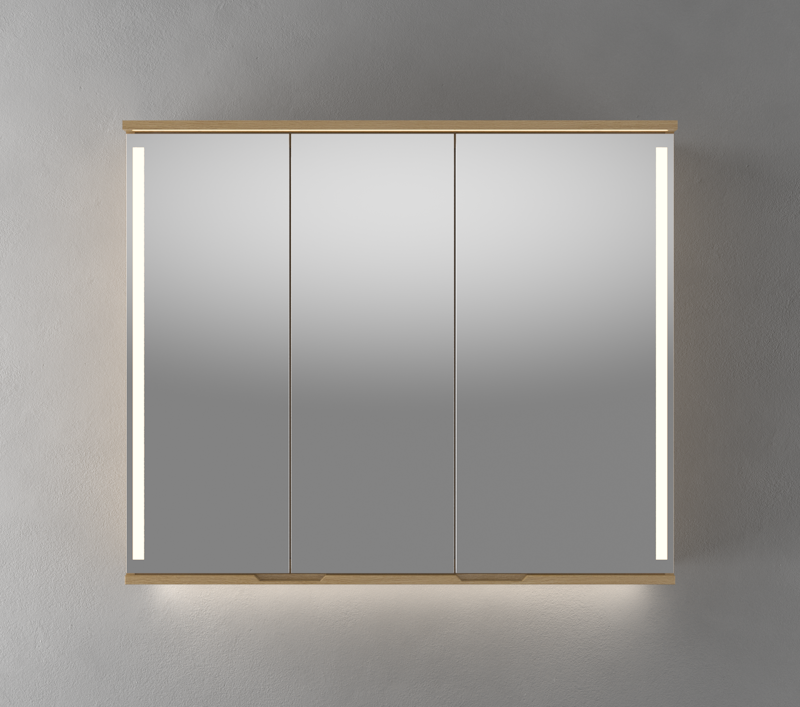 Linn Bad SOGN 100 cm eikefolie speilskap
