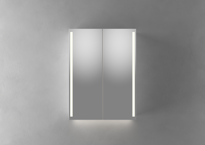Linn Bad VIKJA 60 cm hvit speilskap