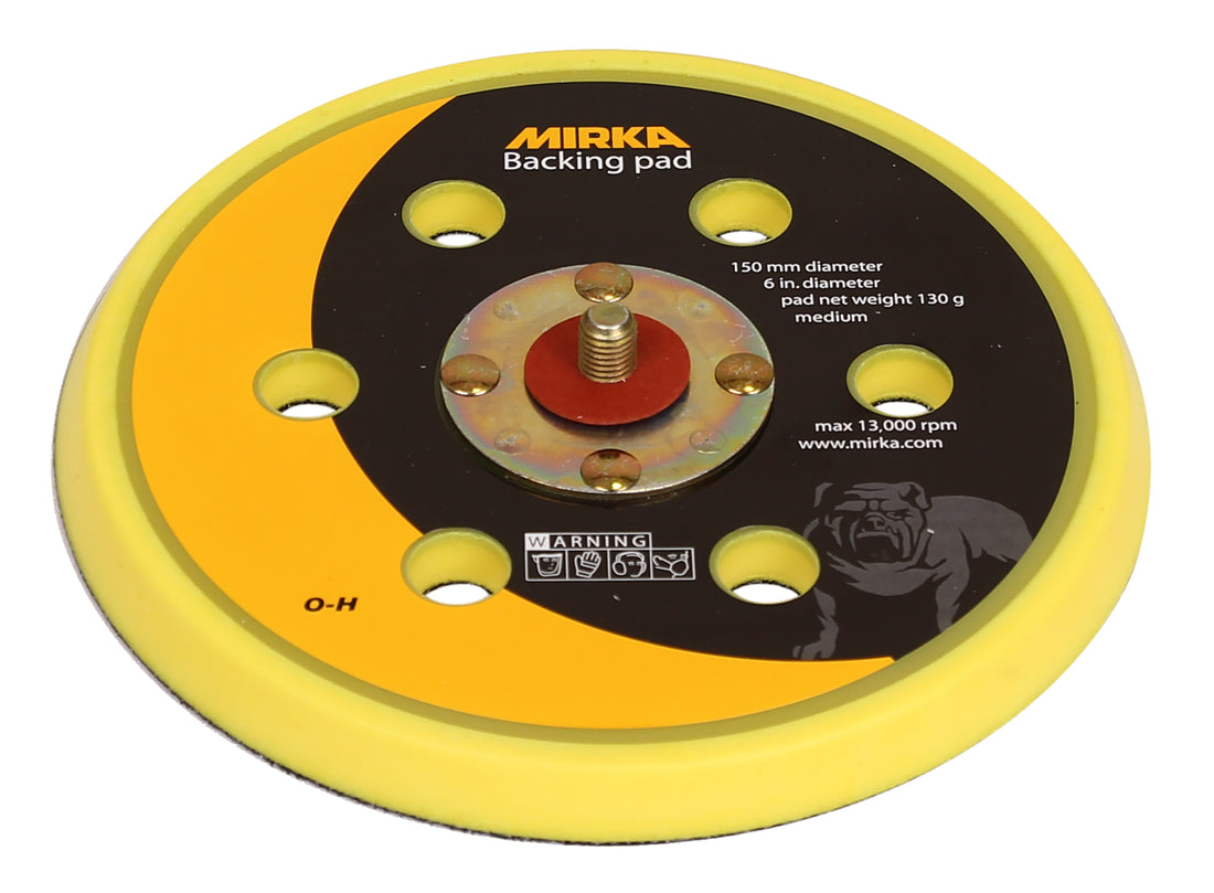 Mirka skive 150mm 5/16" Grip 6H Medium