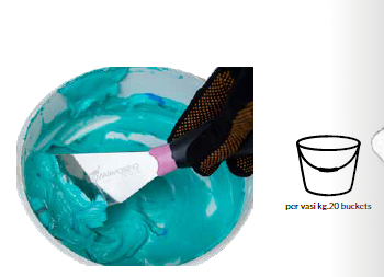 Marmorino Spade, Bucket 80mm