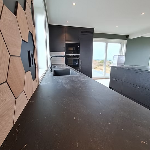 Feltona Dekorflis, Hexagon Eik, 10x165x 190mm