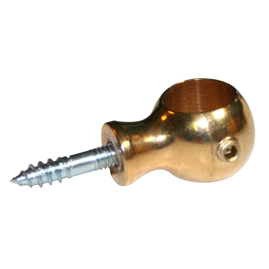 Trappestangholder 11mm messing