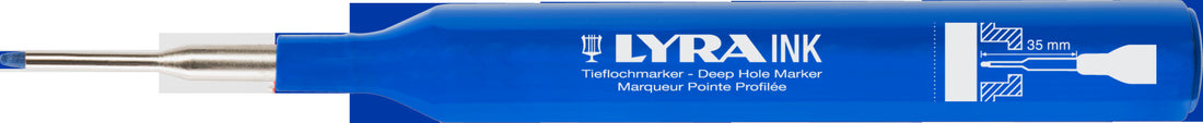 Marker ink blå