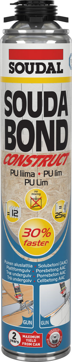 Lim PU Soudabond Constr 750ml