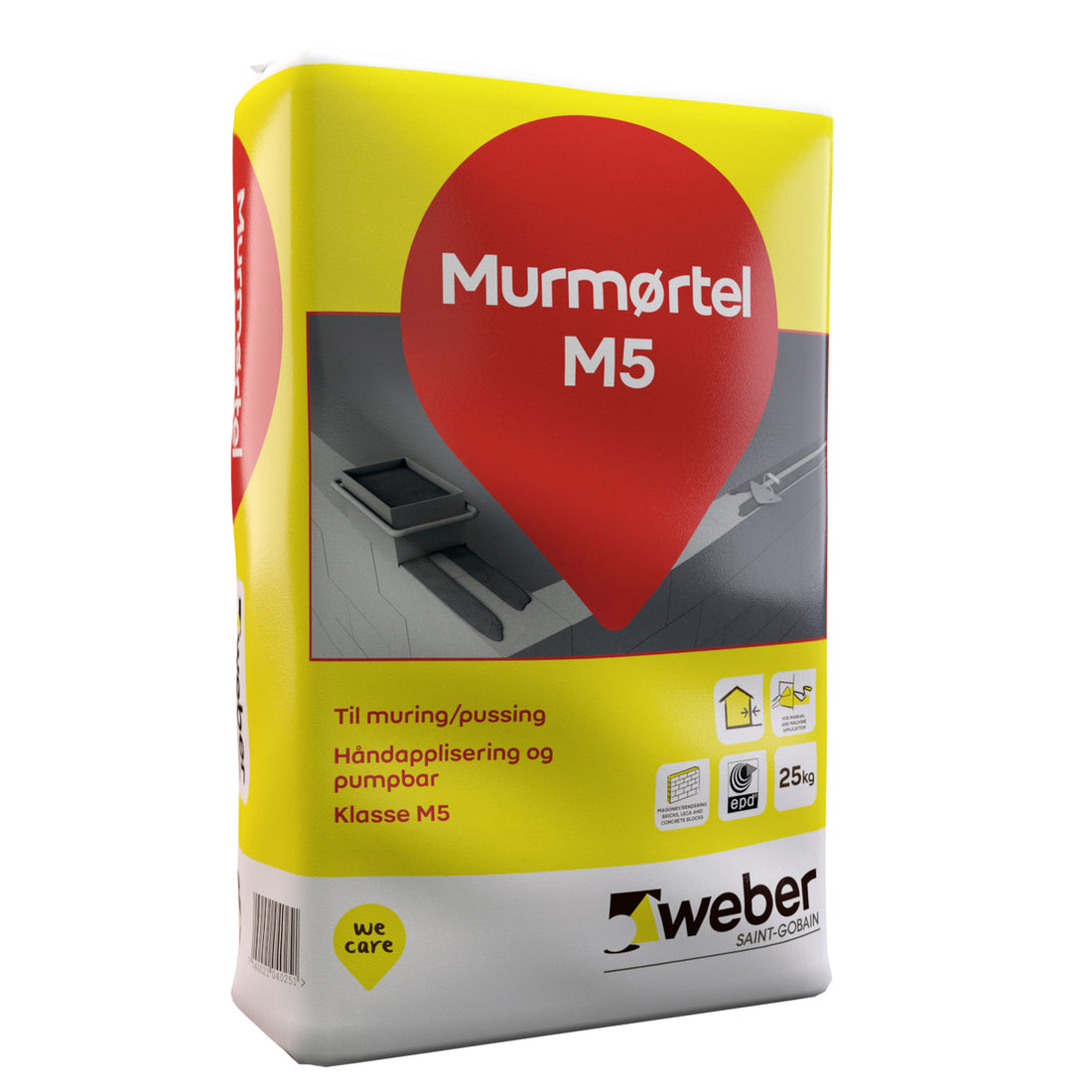 Murmørtel m5 25kg s