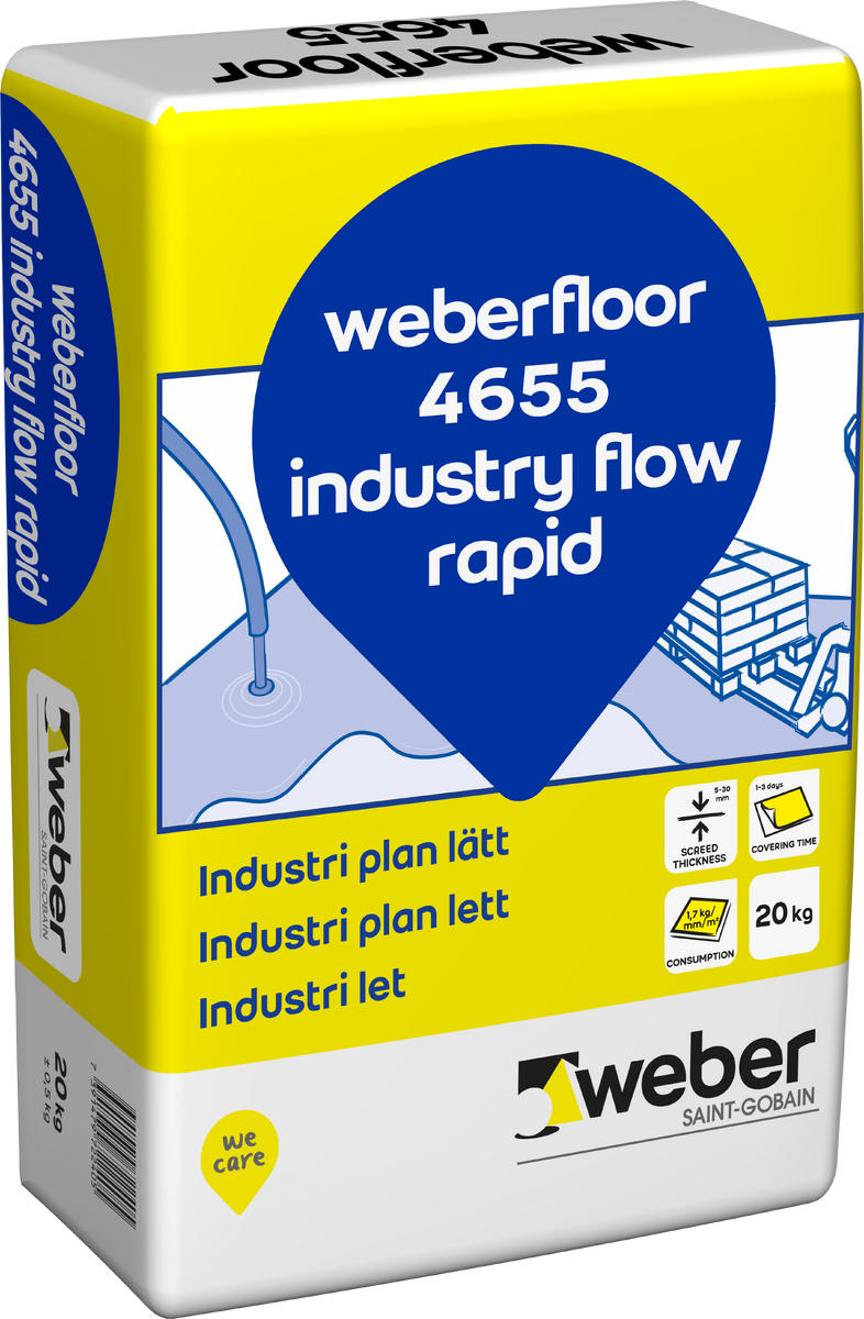 Avrettingmasse 4655 indu flow rapid 20kg