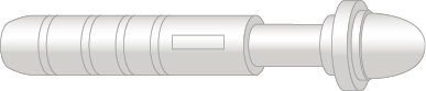 Trappestang endeknott 13mm forniklet