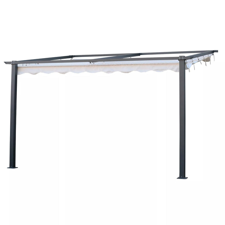 Veggpergola 4x4 m