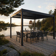 Pergola Tylösand 3x4 m med lamelltak