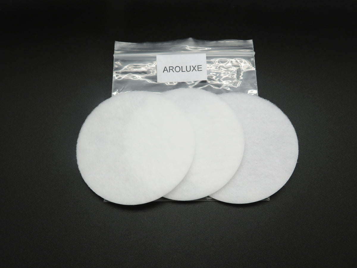 Tre AroLuxe mikrofiberfiltre med original emballasje