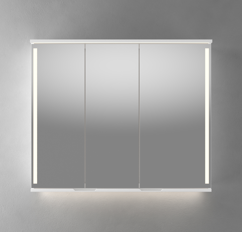 Linn Bad SOGN 100 cm hvit speilskap