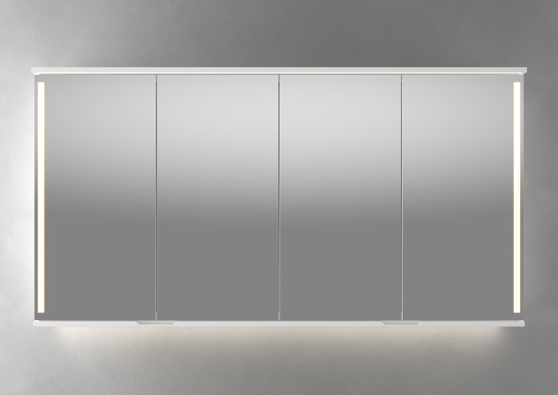 Linn Bad SOGN 160 cm hvit speilskap