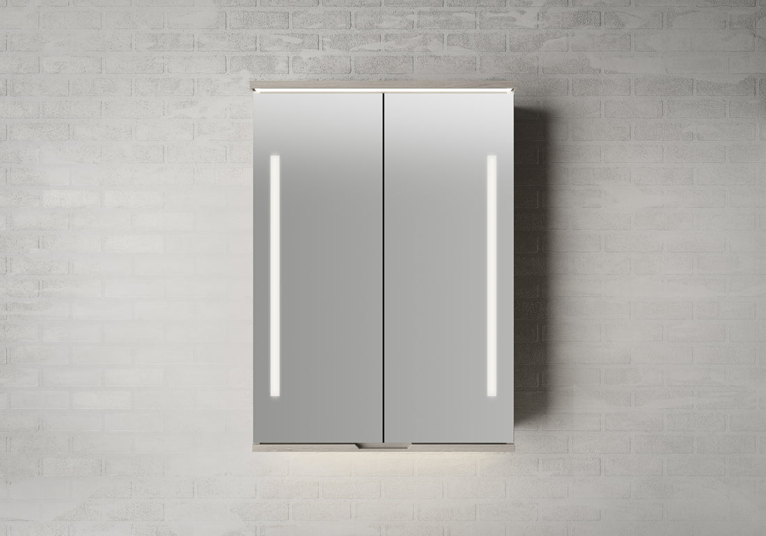 Linn Bad SOGN 60 cm lys eik speilskap