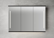 Linn Bad SOGN 120 cm svart matt speilskap