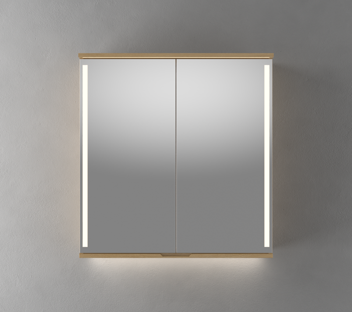 Linn Bad SOGN 80 cm eikefolie speilskap