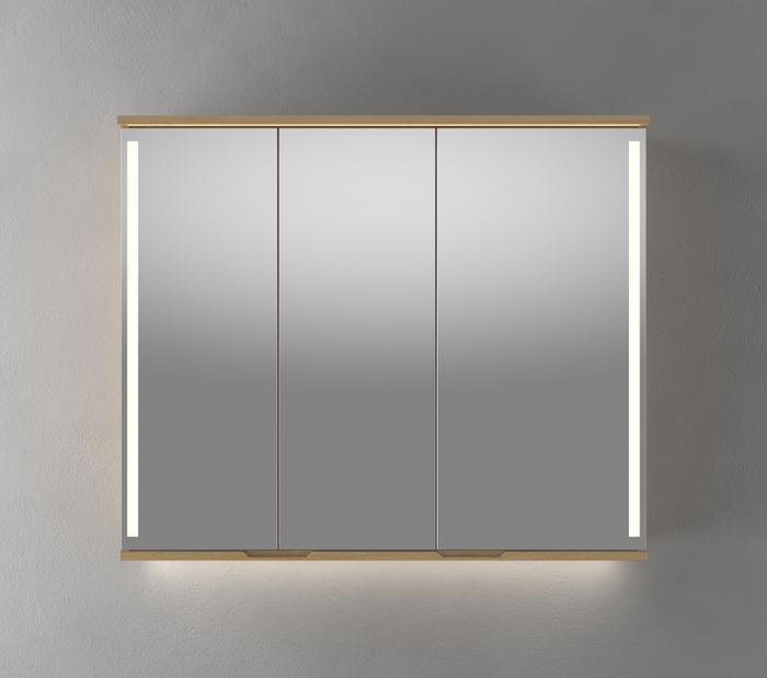 Linn Bad SOGN 100 cm eikefolie speilskap
