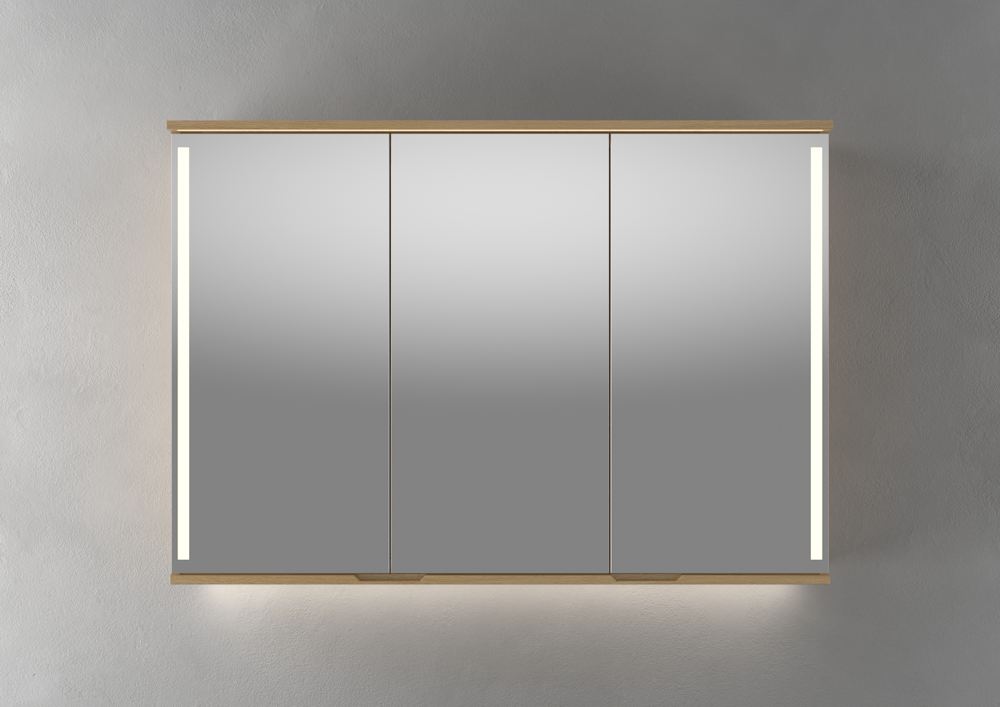 Linn Bad SOGN 120 cm eikefolie speilskap