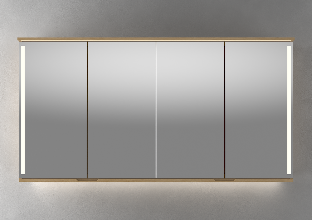 Linn Bad SOGN 160 cm eikefolie speilskap