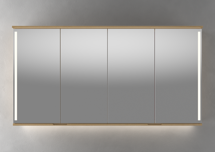 Linn Bad SOGN 160 cm eikefolie speilskap