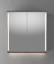 Linn Bad SOGN 80 cm valnøtt speilskap