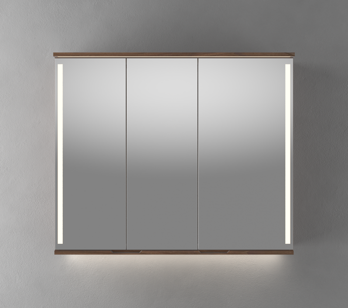 Linn Bad SOGN 100 cm valnøtt speilskap