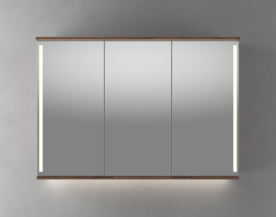 Linn Bad SOGN 120 cm valnøtt speilskap
