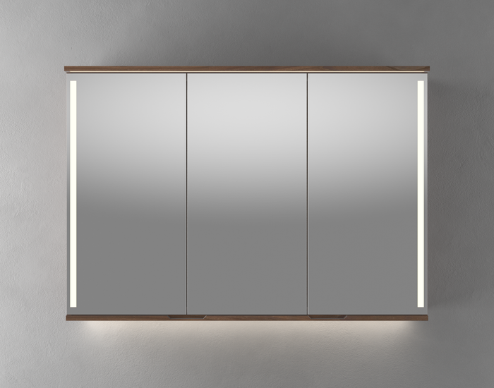 Linn Bad SOGN 120 cm valnøtt speilskap