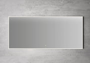 Linn Bad VANGE 160 cm speil m/ hvit ramme