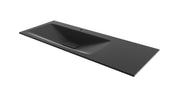 Linn Bad VALE svart matt glasservant 120 venstre