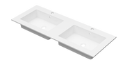 Linn Bad Corian plate 120 dobbel med 2 servantar