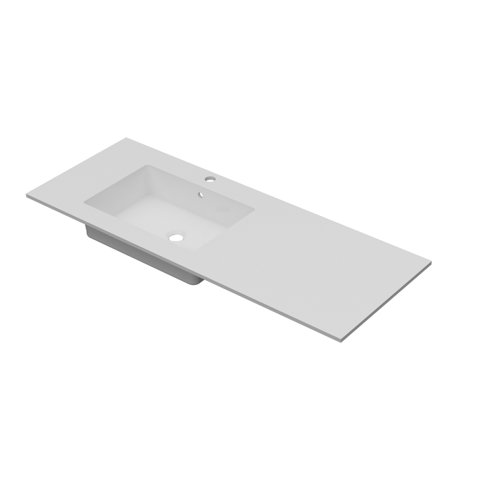 Linn Bad Corian plate 120 venstre med servant (60) - 60
