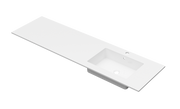 Linn Bad Corian plate 160 høgre med servant 60 - 40 - (60)