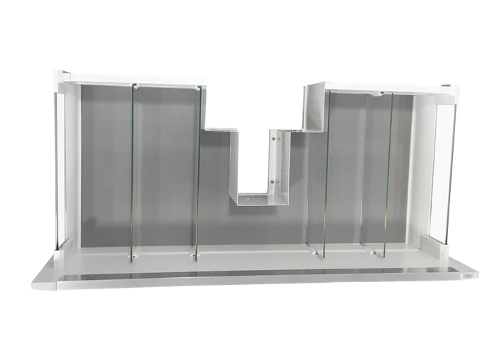 Linn Bad Skuffeinndeling glas nedre skuff smal