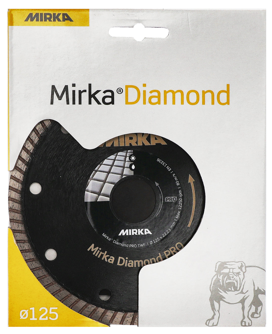 Mirka Diamond Pro 125x22,2 TWF
