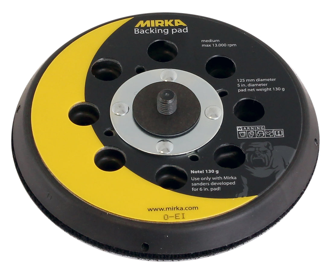 Bakplate 125mm 5/16" Grip 28H 130g Medium