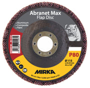 Abranet Max Flap disc T29 115mm ALOX 80
