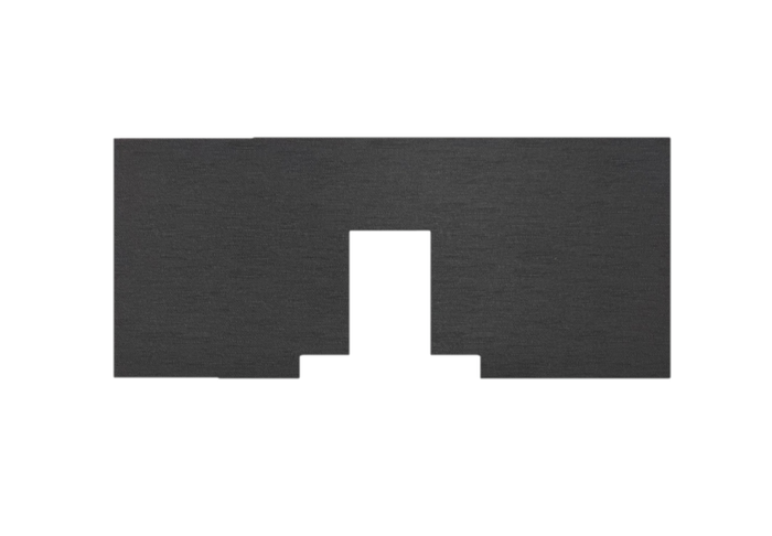 Linn Bad Skuffematte svart 100 øvre skuff grunn