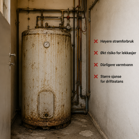 Ferdig montert – 200 L - Høiax titanium eco - varmtvannsbereder