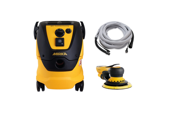 Mirka DEROS & DE 1230 L AFC + slang 6m