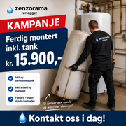Ferdig montert – 200 L - Høiax titanium eco - varmtvannsbereder