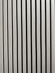 Feltona spileplate Wave våtrom White Wood  600*2700 mm 15 spiler m/ sort akustikk
