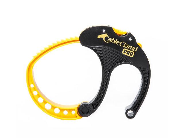 Kabelklemme PRO Medium Gul/Sort