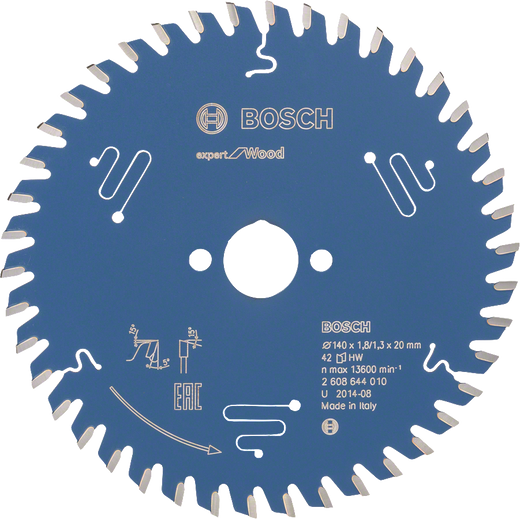 Expert Wood Sirkelsagblad Ø140x1,8/1,3-20mm