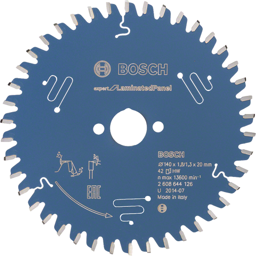 Expert Laminat Sirkelsagblad Ø140x1,8/1,3-20mm