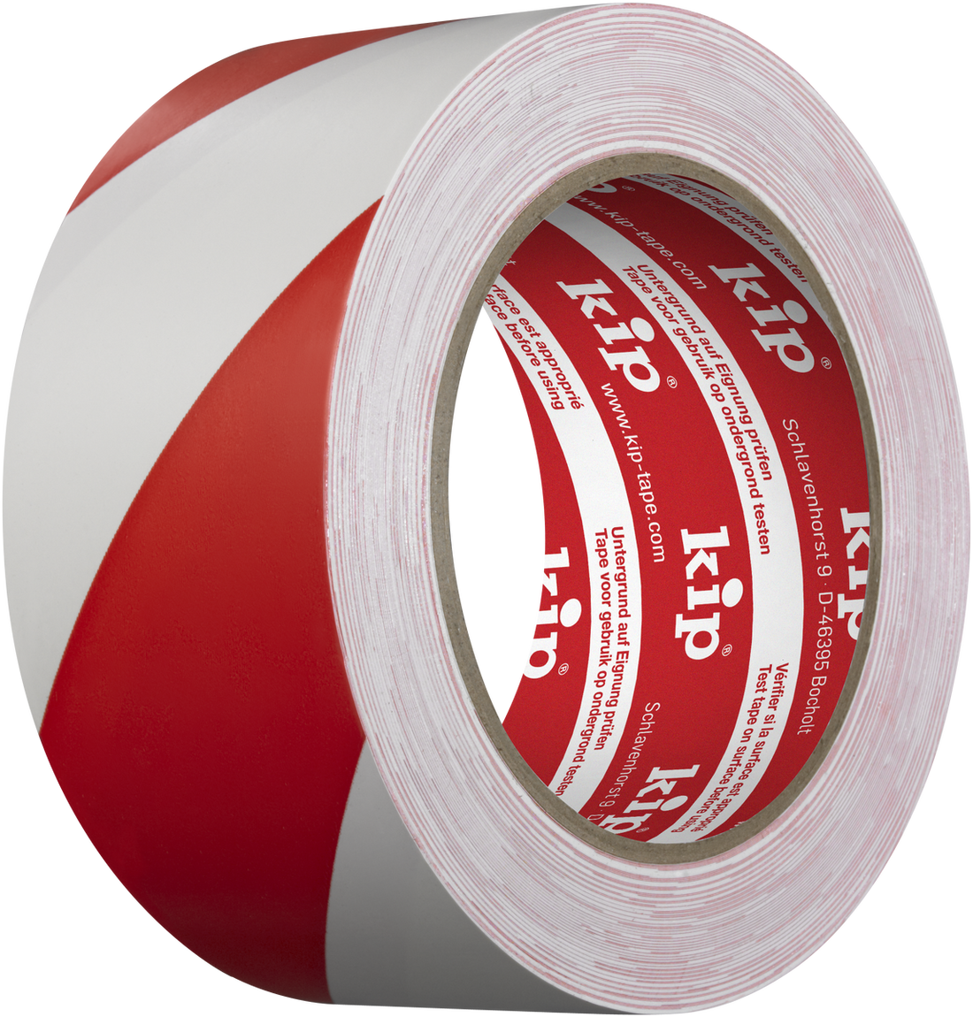 Varseltape rød/hvit 50mmx33m 339 kip