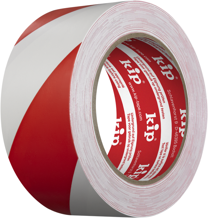 Varseltape rød/hvit 50mmx33m 339 kip