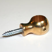 Trappestangholder 11mm messing