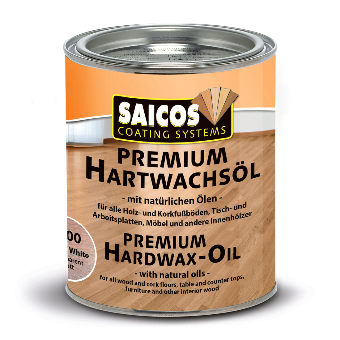 Saicos Hardvoksolje white