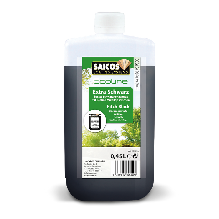 Eco Multitop Additiv Pitch Black 0,45l