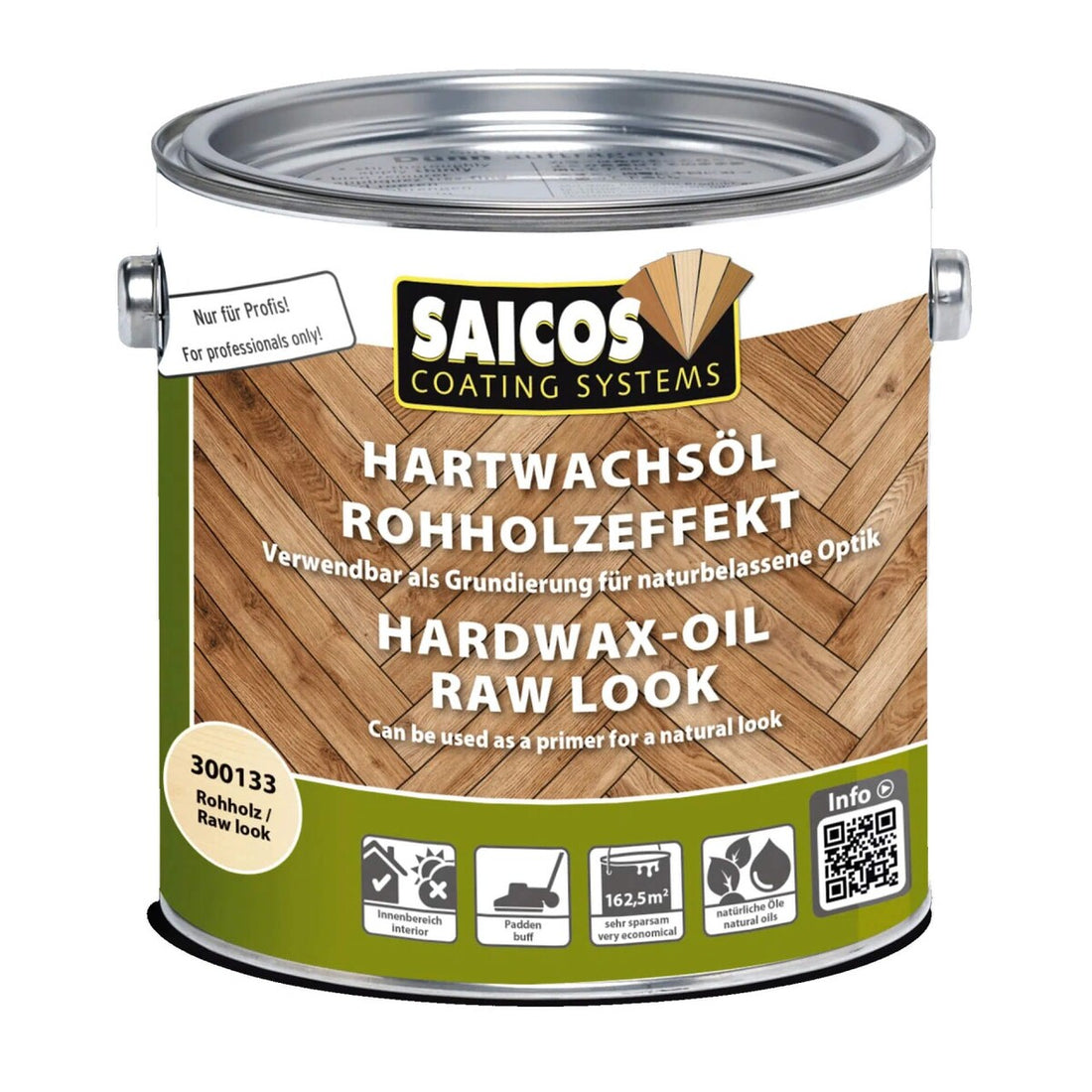 Hardvoksolje Raw Look